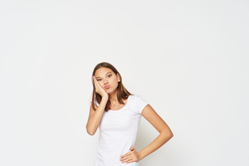 Fototapeta premium beautiful woman lifestyle charm model