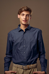 portrait of a young man