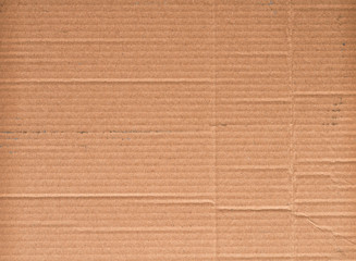 Fototapeta premium Cardboard paper texture, brown carton material surface