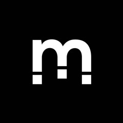 Letter M logo icon design template elements