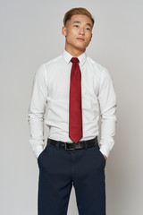 portrait of a young businessman