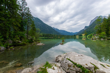 Hintersee in Bavaria, Germany 