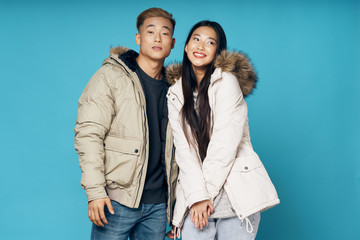 portrait of a happy couple