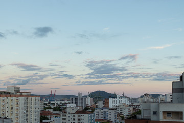 Obraz premium view of the city in the morning