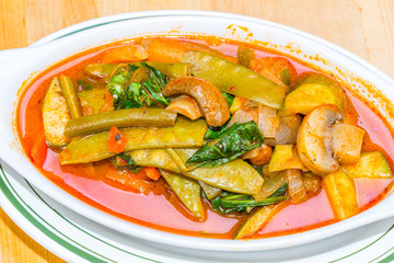 vegetable casserole vegetable meal for cooking, everything is so green, healthy and freshly harvested from garden