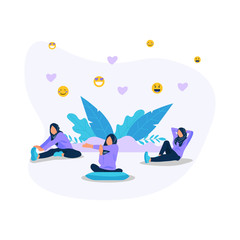 design illustration illustration for stretchers