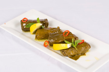 Stuffed Grape Leaves