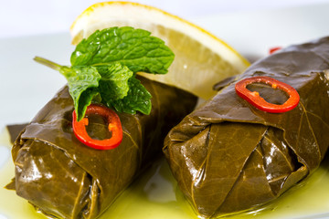 Stuffed Grape Leaves