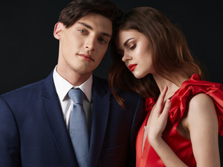 portrait of a young couple