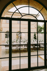 wedding banquet decoration in Italy