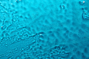 Texture of shower gel as background