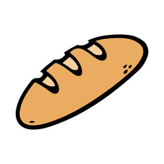 Vector Hand Drawn Bread Illustration