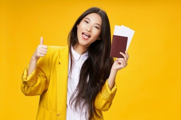 young woman with a book