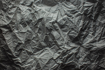 White Texture Background. Crumpled paper