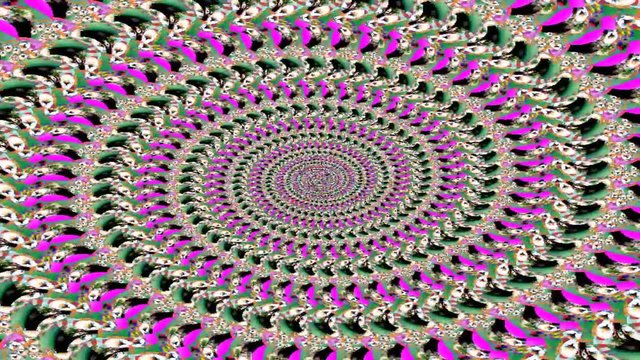 Animated graphics with swirl effects. chaotic movements with beautiful colors. Magic energy spiral with colorful effects. videos are apt to use in any project that wants to use a bright, modern design