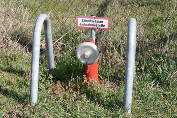 Löschwasserentnahmestelle - freiwillige Feuerwehr - Hydrant