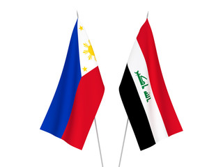 Philippines and Iraq flags