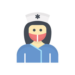 Nurse Vector Icon