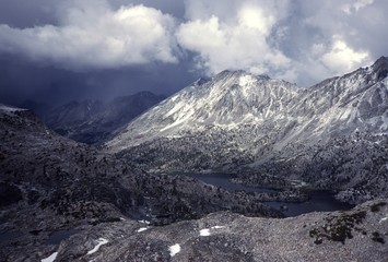 Storm over the Sierra Nevada