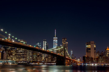 Naklejka premium Piękne zdjęcie Nowego Jorku w DOME