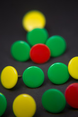 christmas color pin office