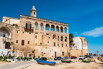 Fototapeta premium Benedictine Abbey of San Vito. Polignano a mare. Puglia. Italy.