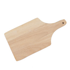 Wooden cutting boards for food preparation isolated on a white background.concept Handcraft cooking utensils