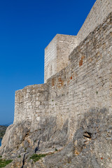 Fototapeta na wymiar Medieval fortress in the historic centre of Sibenik town, Croatia