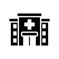 Hospital Vector Icon