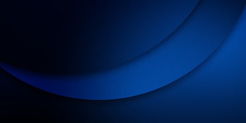 Obraz premium Wave liquid style lines with shadows and light on gradient background. Trendy simple fluid color gradient abstract background with dynamic straight shadow line effect
