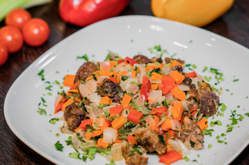  meat and vegetables