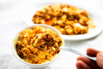 Mapo tofu with Chinese douban paste