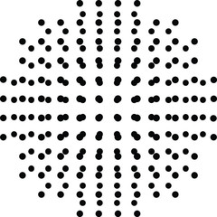 Halftone wave dotted background. Futuristic abstract template. grunge, dot, circles. Modern vector optical background for posters, business cards, covers, stickers, labels 