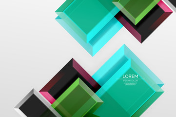 Metal arrow shape background. Abstract geometric background with 3d effect composition For Wallpaper, Banner, Background, Card, Book Illustration, landing page