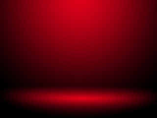 Black and red background. Abstract red background, can be used for valentines or Christmas design layout, studio, web template, room and report with smooth gradient color.