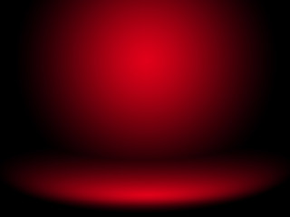 Black and red background. Abstract red background, can be used for valentines or Christmas design layout, studio, web template, room and report with smooth gradient color.