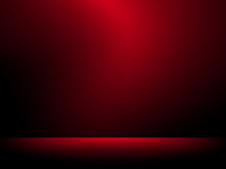 Black and red background. Abstract red background, can be used for valentines or Christmas design layout, studio, web template, room and report with smooth gradient color.