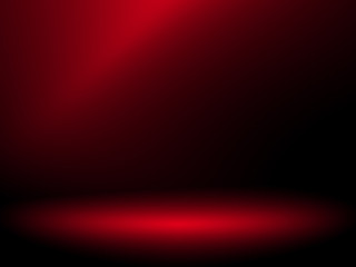 Black and red background. Abstract red background, can be used for valentines or Christmas design layout, studio, web template, room and report with smooth gradient color.