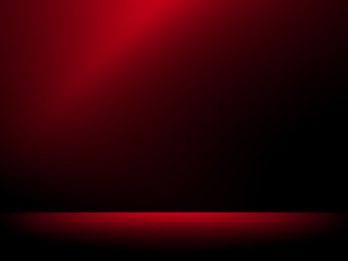 Black and red background. Abstract red background, can be used for valentines or Christmas design layout, studio, web template, room and report with smooth gradient color.