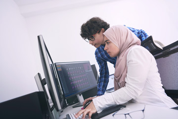 creative professionals team at modern office