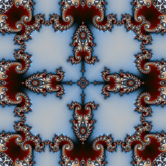 Special art, unique abstract design, fractal geometry