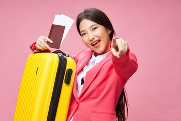 young woman with shopping bags