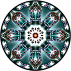 Special art, unique abstract design, fractal geometry