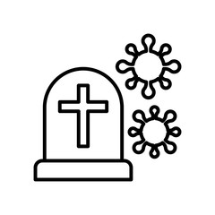 Deaths Vector Icon