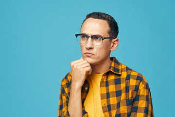 portrait of a handsome young man