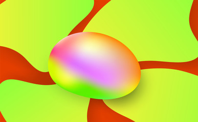 Multicolor 3d Fluid Banner. Movement Illustration. Minimal Concept. Dotted Dynamic Waves. Abstract Shapes. Rainbow Geometric Background. Red Minimal Pattern. Vivid Flow Brochure. Abstract Poster.