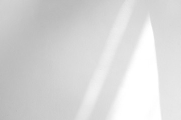 Window natural shadow overlay effect on white texture background, for overlay on product presentation, backdrop and mockup