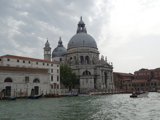 Fototapeta na wymiar Basilica di Santa Maria Della Salute, Venice, Italy