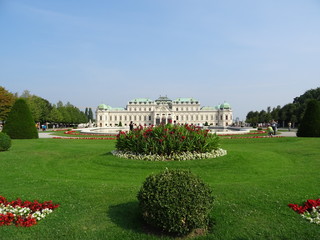 Obraz premium Belvedere, Vienna, Austria