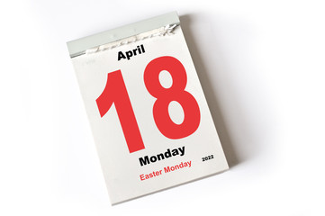 18. April 2022 Easter Monday